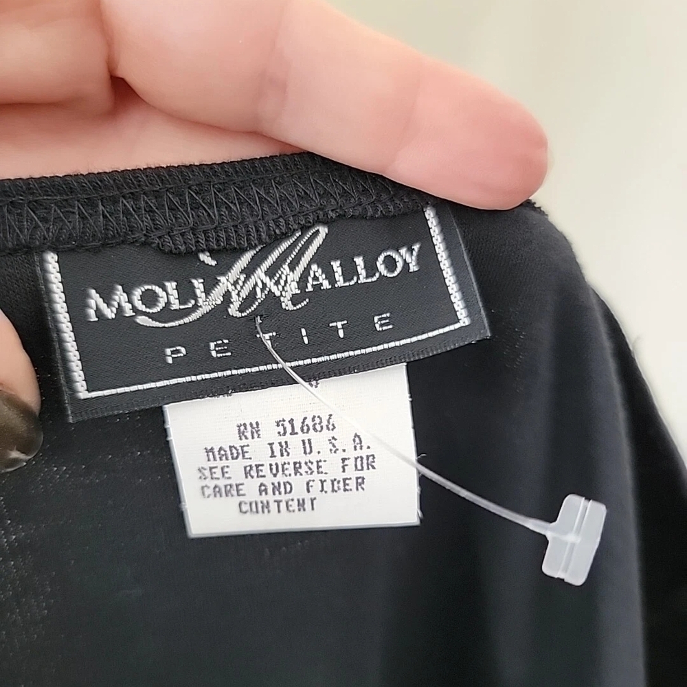 Vintage Patchwork Pleated Dress - image 8